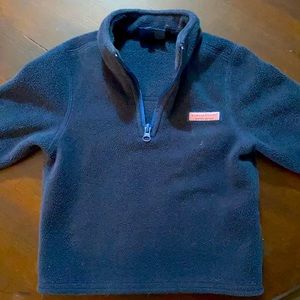 vineyard vines half zip fleece
